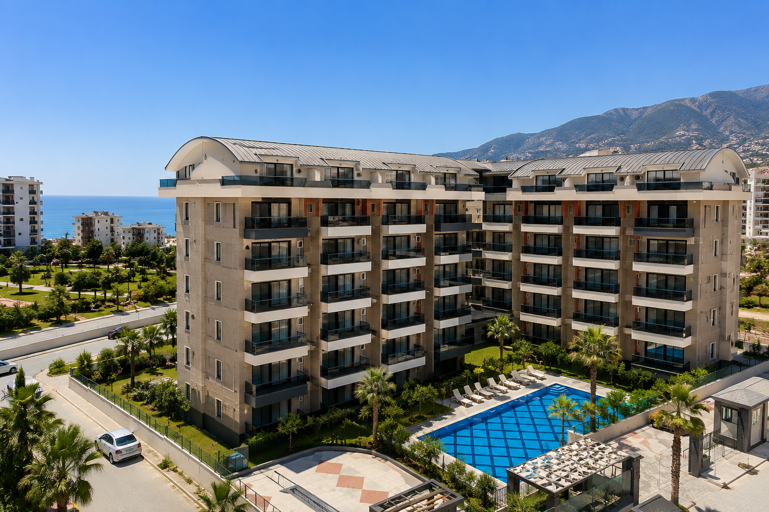 Vanessa River Residence,  1+1,  60 м2