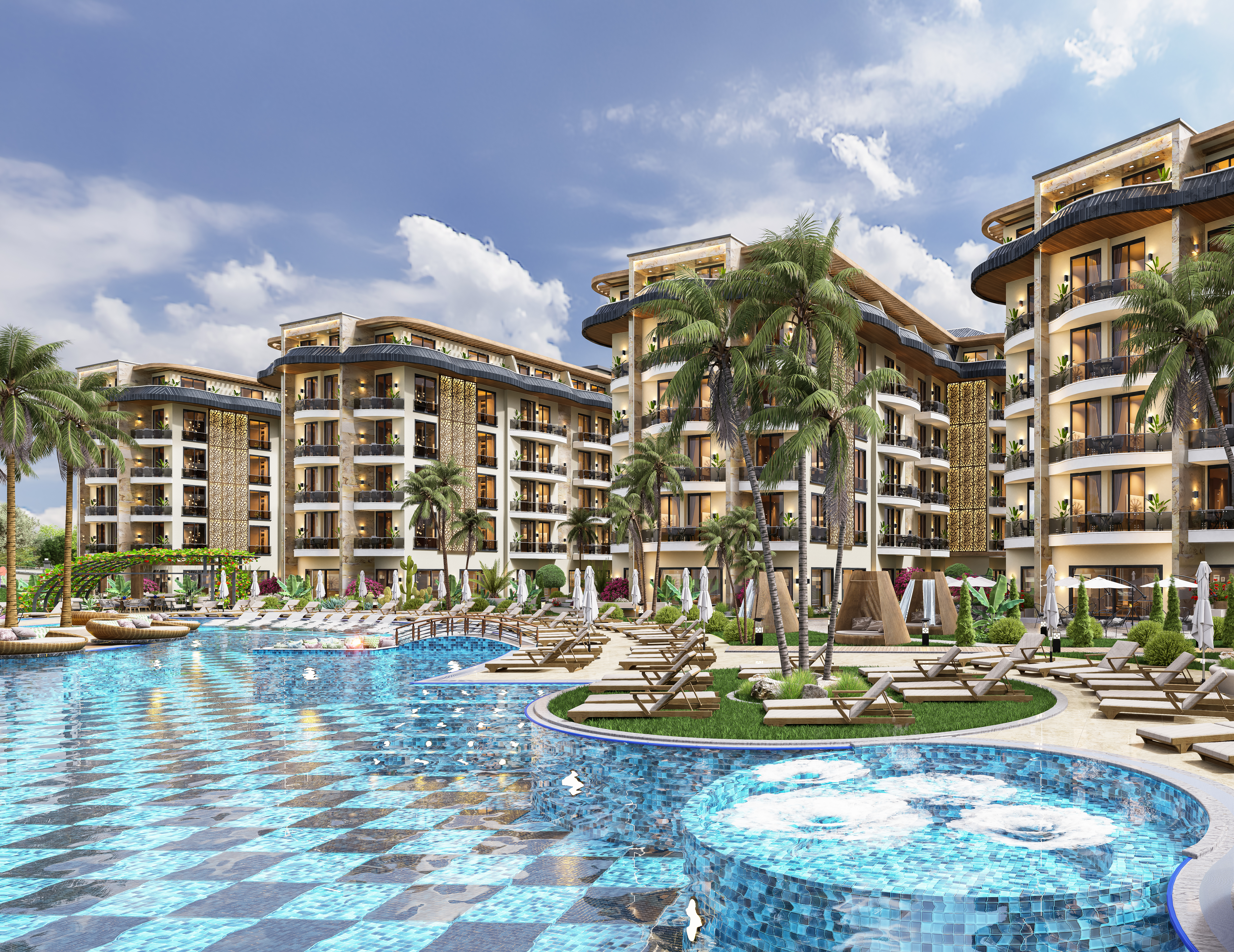 1+1, 51м2, OBA PRIVILEGE APARTMENTS