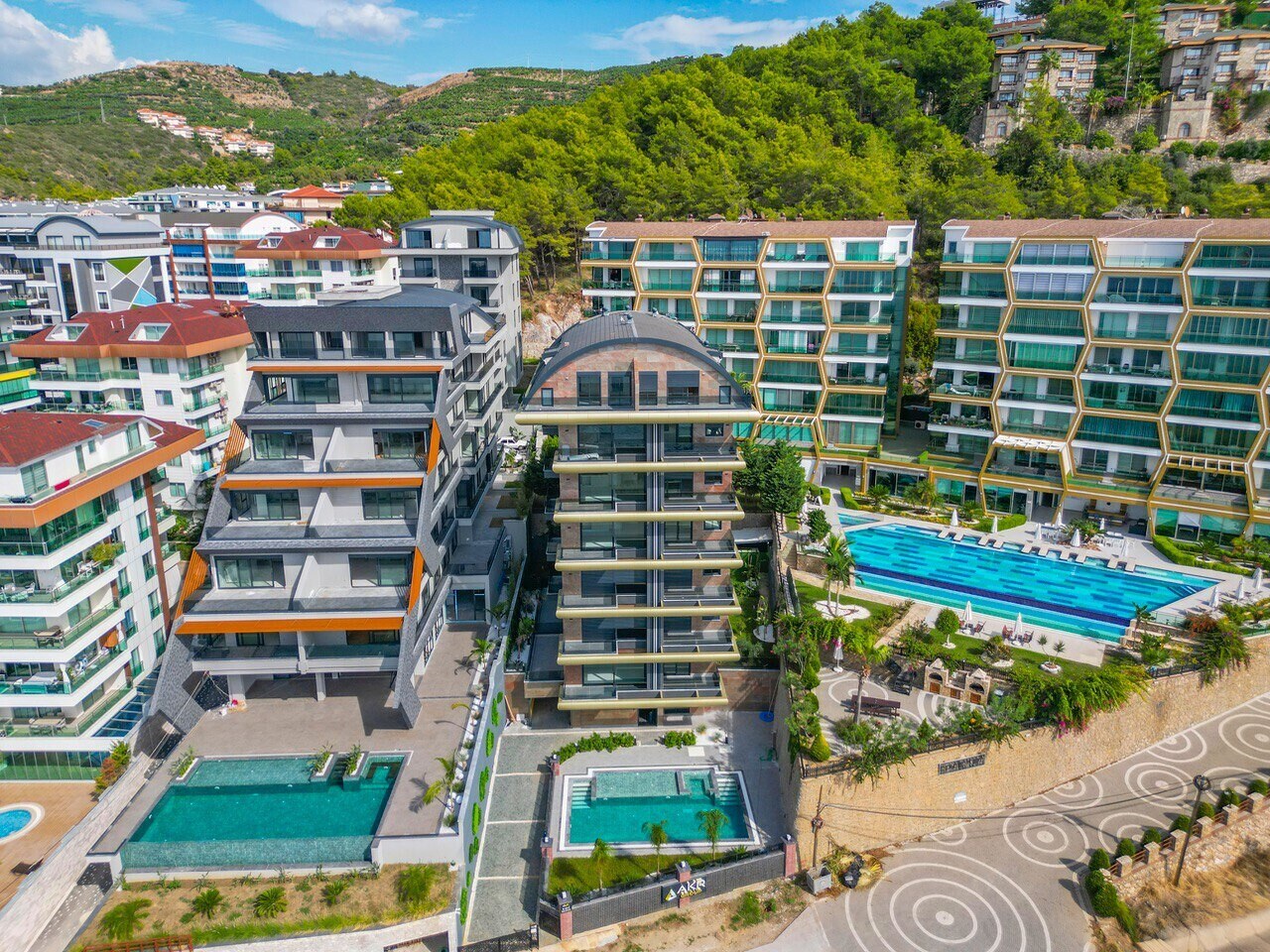 KAVI SUITE, 2+1, 117,3 м² — садовый дуплекс в Каргыджаке