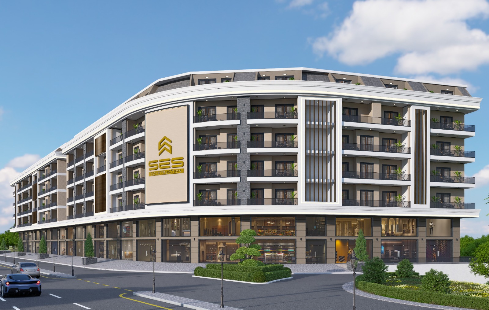 1+1, 54m2, SES PARK 