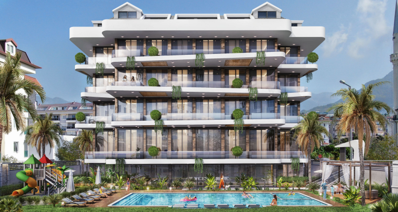 1+1, 56м2, COSTA VİTA PREMIUM